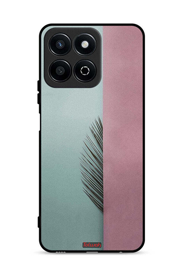 غطاء حماية لهاتف Honor Play 60 Plus 5G بأوراق نصفية