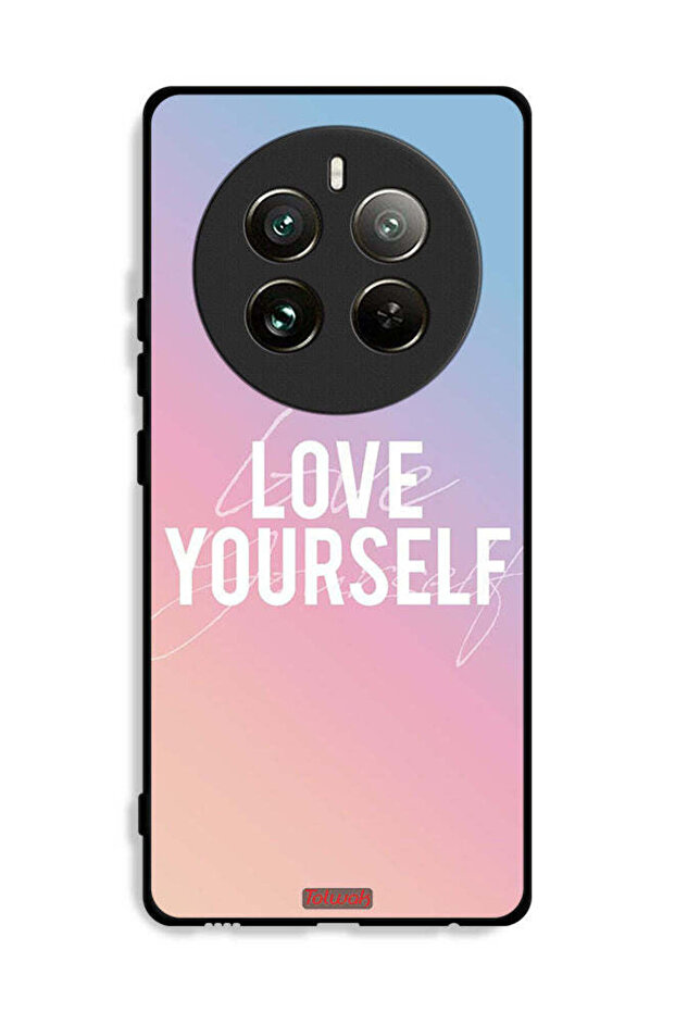 غطاء حماية لهاتف Realme 12 Pro Plus 5G - أحب نفسك