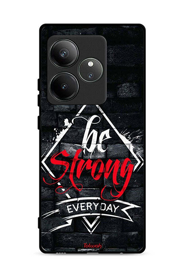غطاء حماية لهاتف Realme GT Neo6 5G كن قويًا كل يوم