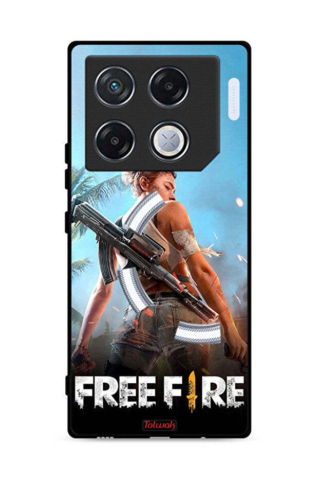 غطاء حماية لجهاز Infinix GT 20 Pro 5G بتصميم فري فاير