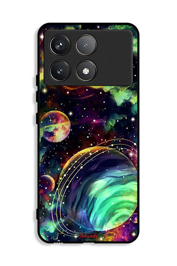 غطاء حماية لهاتف Xiaomi Redmi K70E 5G - كواكب