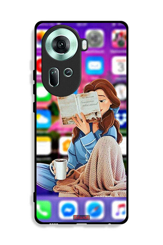 غطاء حماية لهاتف Oppo Reno11 5G - قراءة