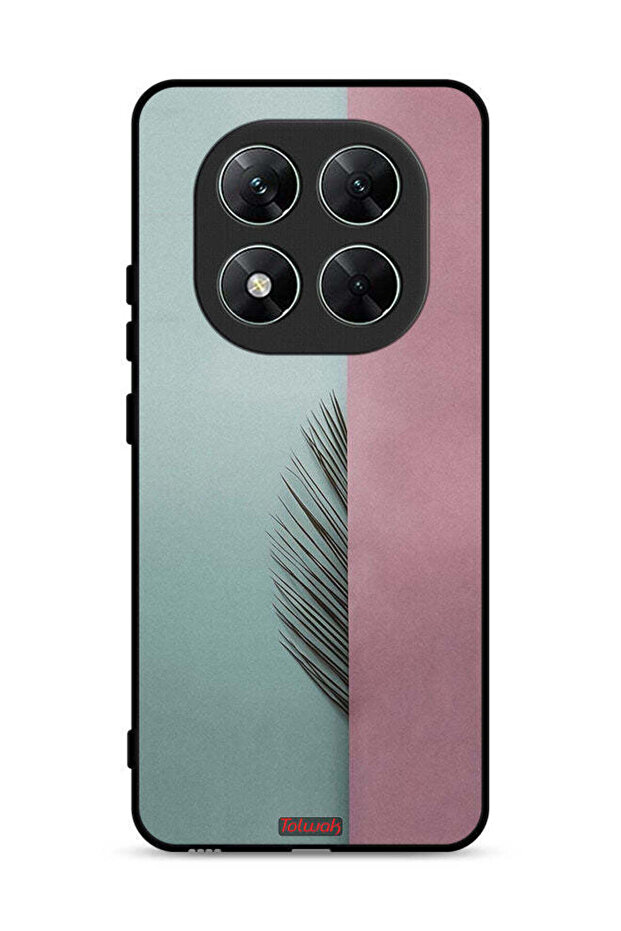 غطاء حماية لهاتف Xiaomi Poco X7 5G بأوراق نصفية