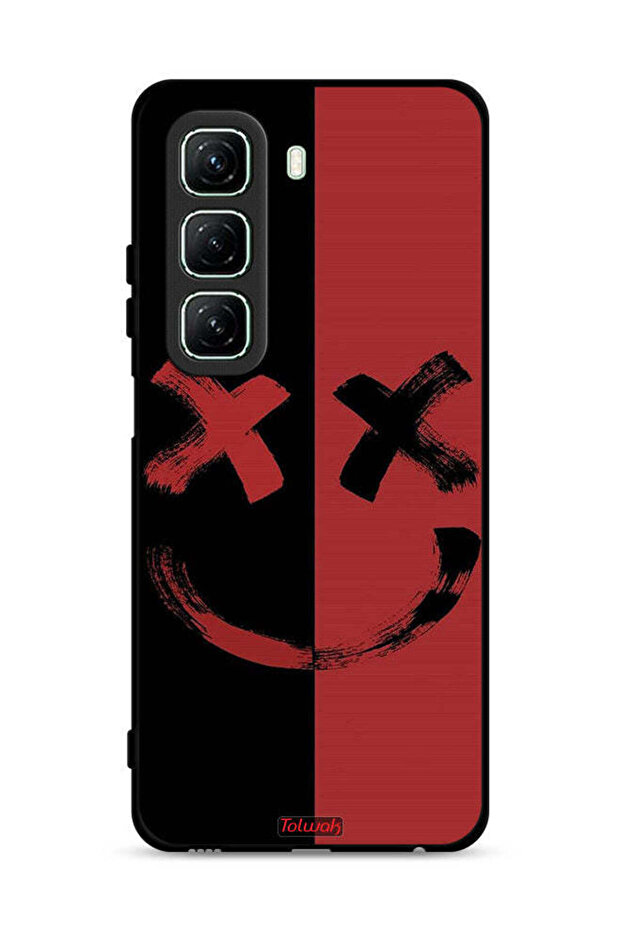 غطاء حماية لهاتف Infinix Hot 50 5G بنمط مارشميلو الفني