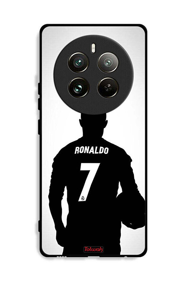 غطاء حماية لهاتف Realme 12 Pro Plus 5G بقناع كريستيانو رونالدو