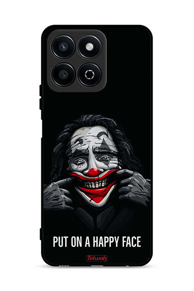 غطاء حماية لهاتف Honor Play 60 Plus 5G بوجه سعيد