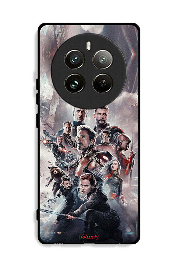 غطاء حماية لجهاز Realme 12 Pro Plus 5G Avengers