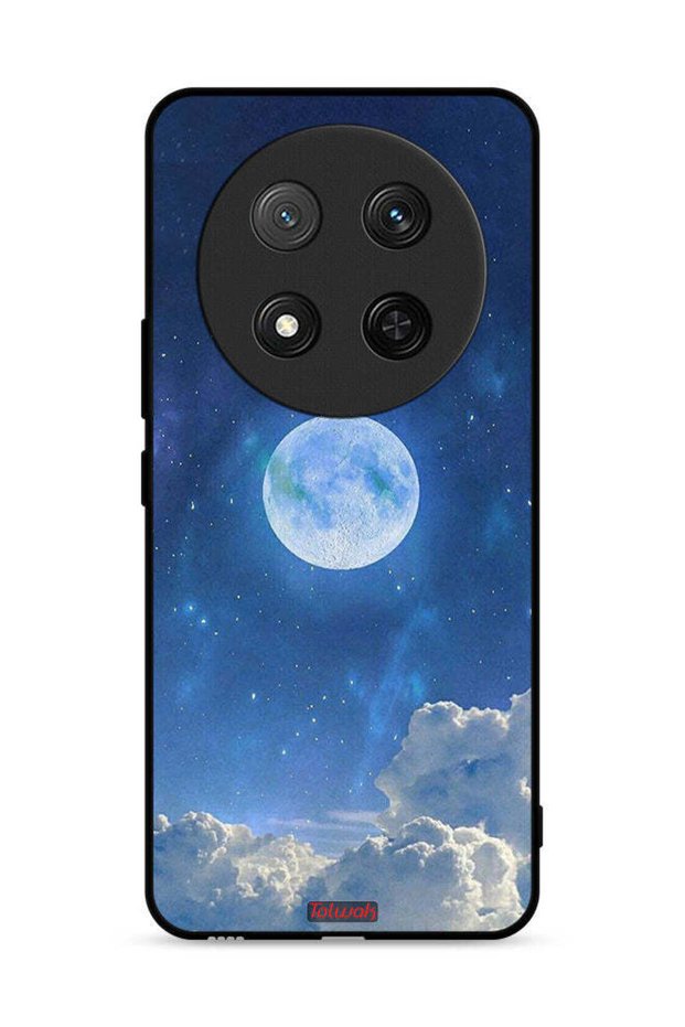 غطاء حماية لهاتف Honor X9c 5G بتصميم غيوم القمر