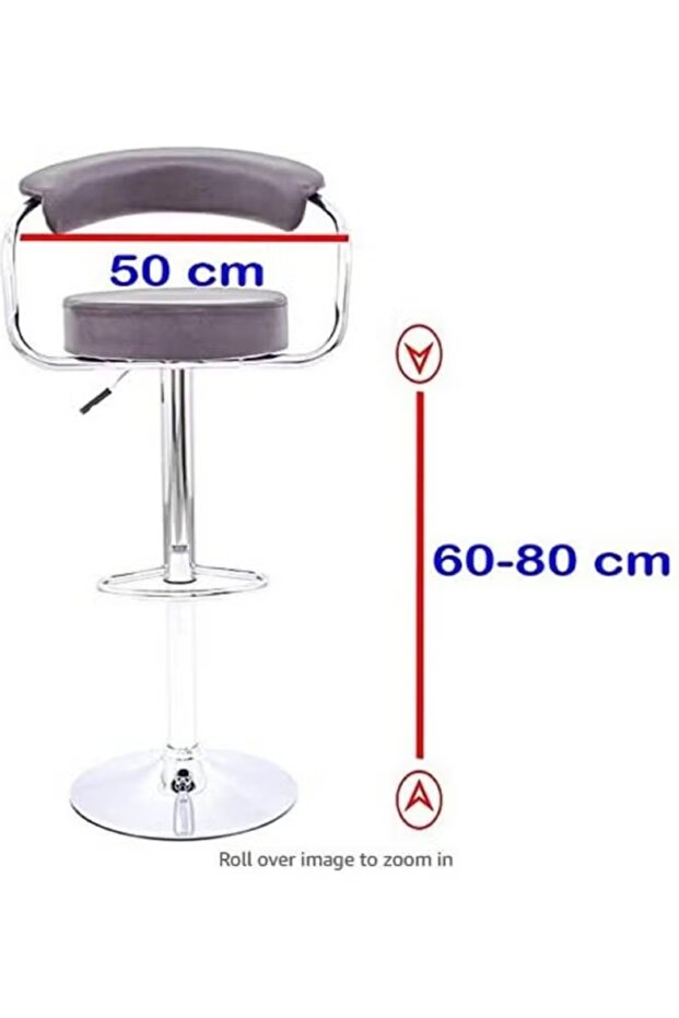 2-Piece Adjustable Bar Stool - 3
