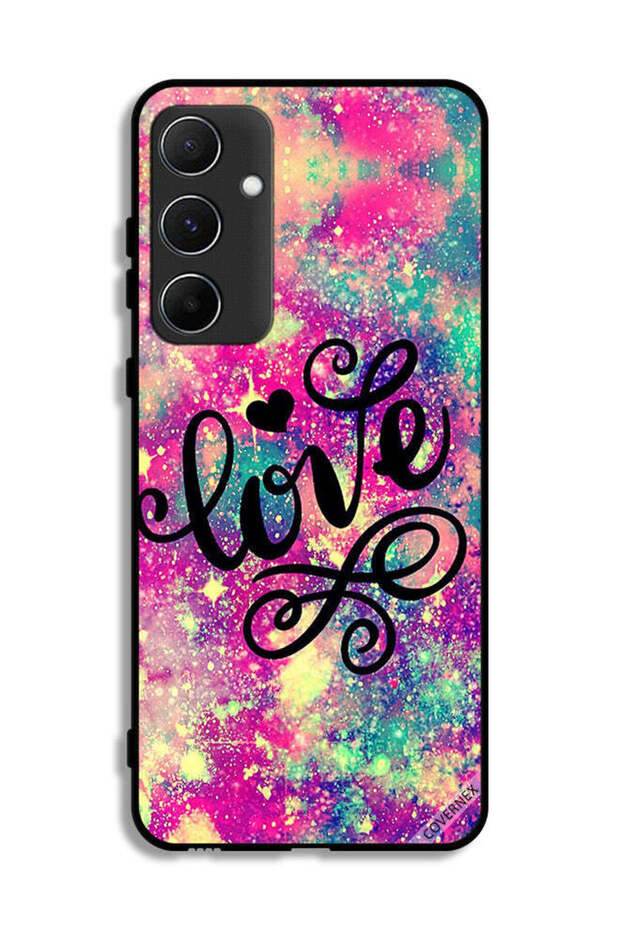 غطاء حماية لهاتف Samsung Galaxy A55 5G بخلفية Love Sparks