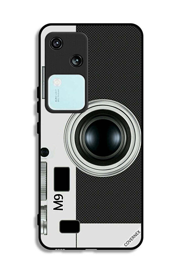 غطاء حماية لهاتف Vivo V30 5G مع صورة كاميرا