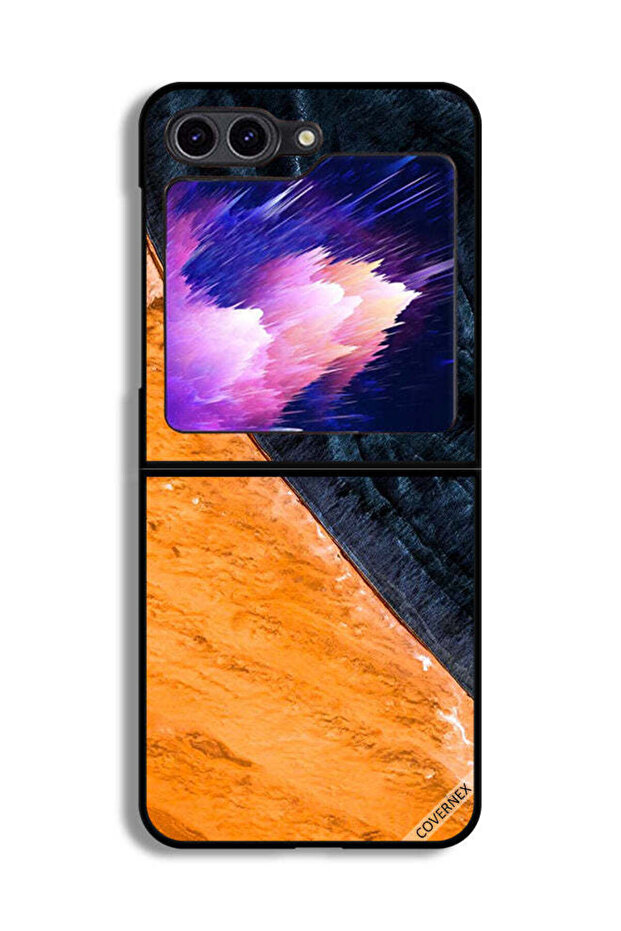غطاء حماية لهاتف Samsung Galaxy Z Flip6 بنمط طلاء