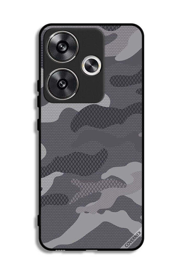 غطاء حماية لهاتف Xiaomi Poco F6 5G بنمط مموه