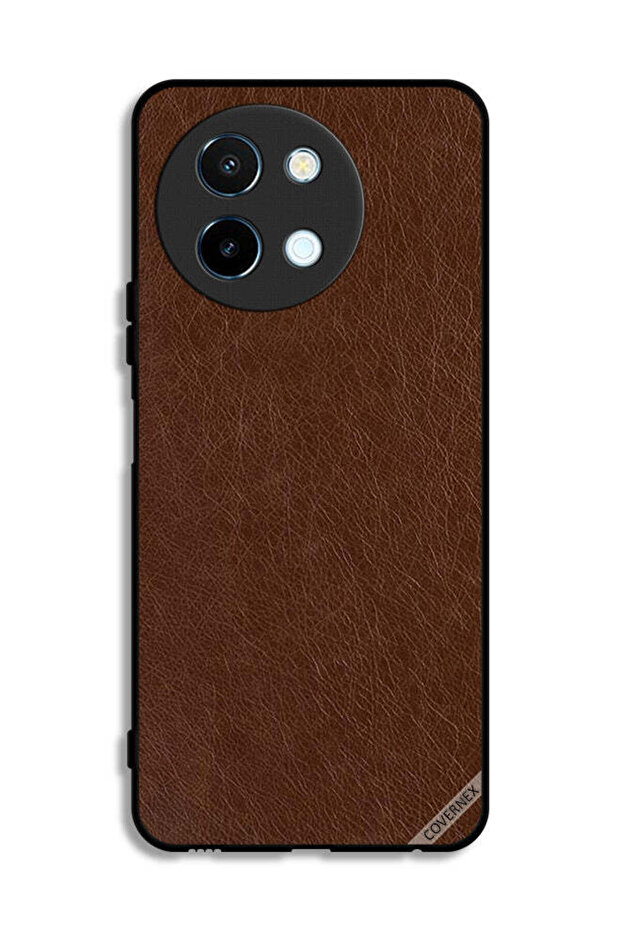 غطاء حماية جلدي بنمط لهاتف Vivo Y38 5G