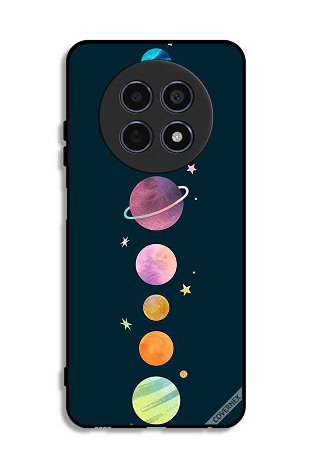 غطاء حماية Realme 12 5G بتصميم Planets In Row