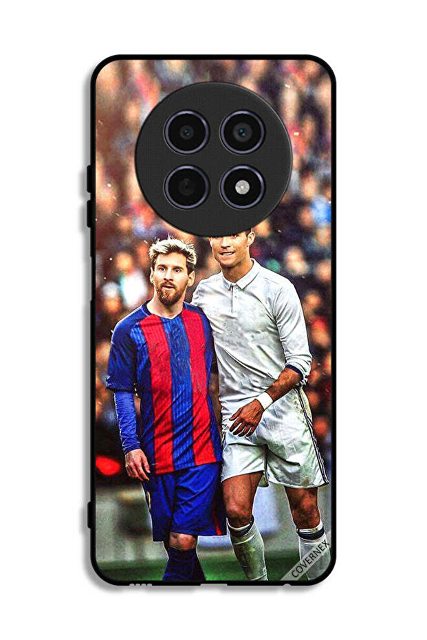 غطاء حماية لهاتف Realme 12 5G ميسي ورونالدو