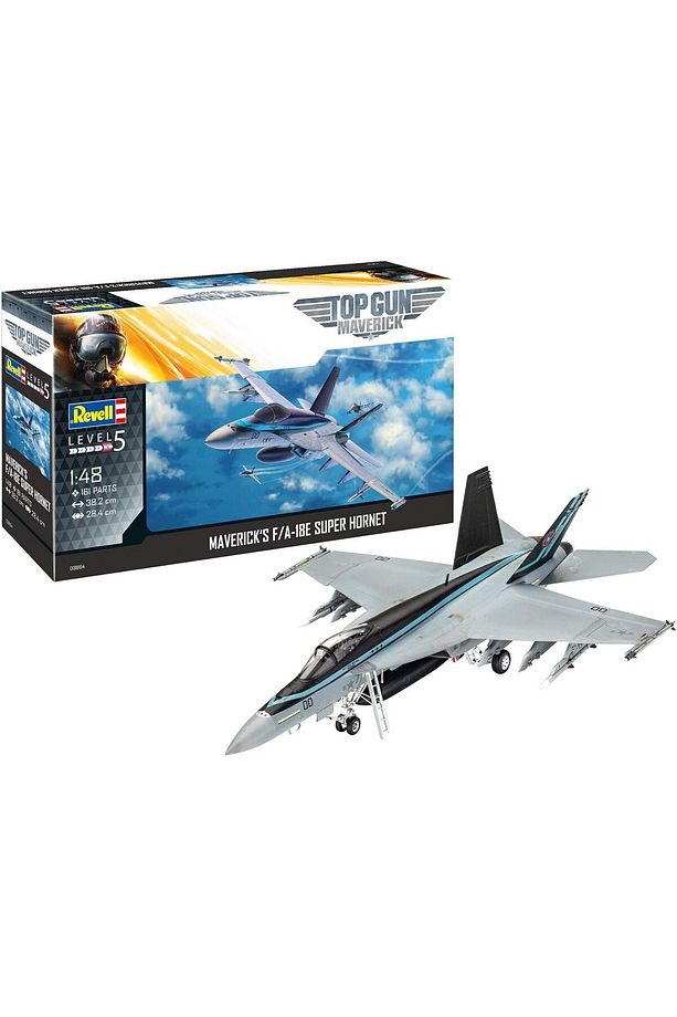 F/A-18E Super Hornet "Top Gun" Model Set Uçak 1:48 Ölçek - 1