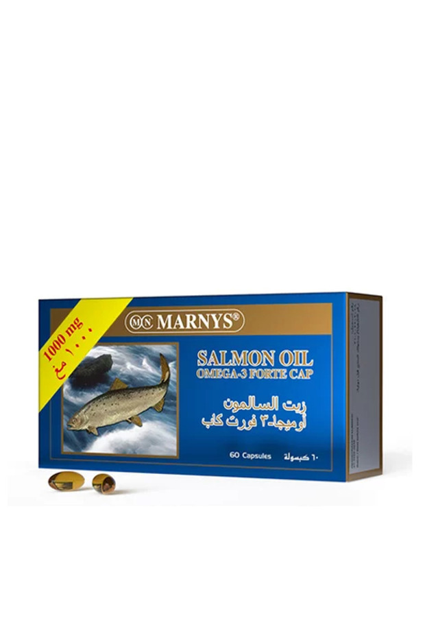 زيت السلمون أوميغا 3 فورت 1000 ملغ | 60 كبسولة