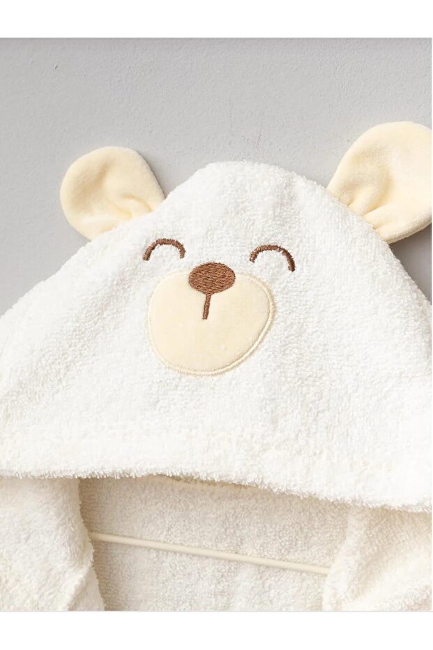 SEVİMLİ KÖPEK BORNOZ SETİ KAHERENGİ - 2