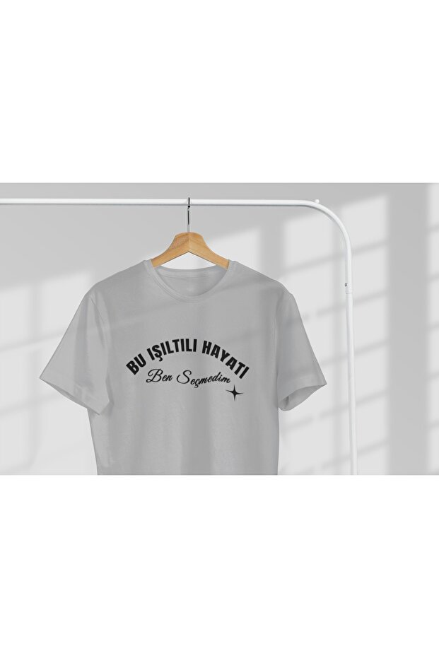 Men/Women I Chose Transfer Printed Round Neck Short Sleeve T-Shirt