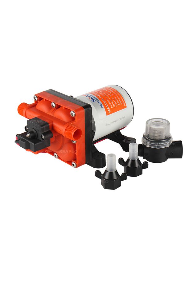 ENZH ONLİNE MARİN Karavan, Tekne Hidroforu 12 Volt 11.3 lt/dak 55 psi 3.7 bar SFDP1-030-055-42 - 2