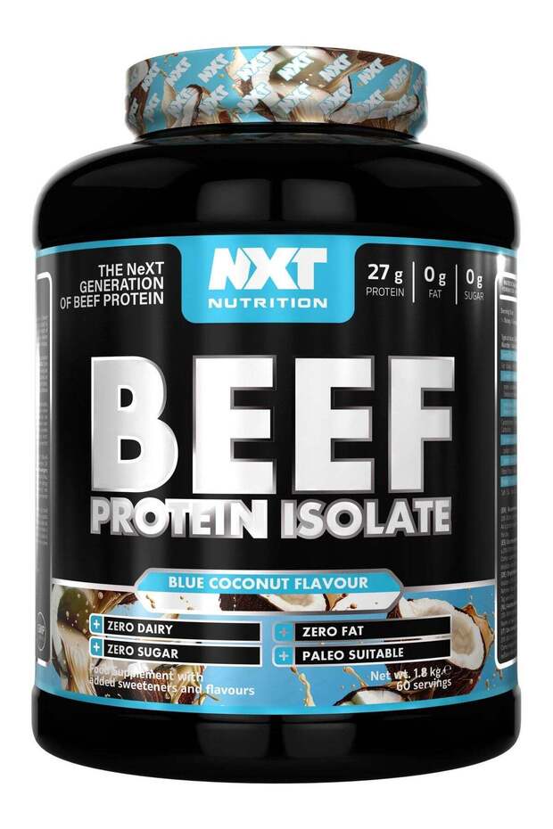 Beef Protein Isolate Zero Dairy Blue Coconut 60 Servings 1800g