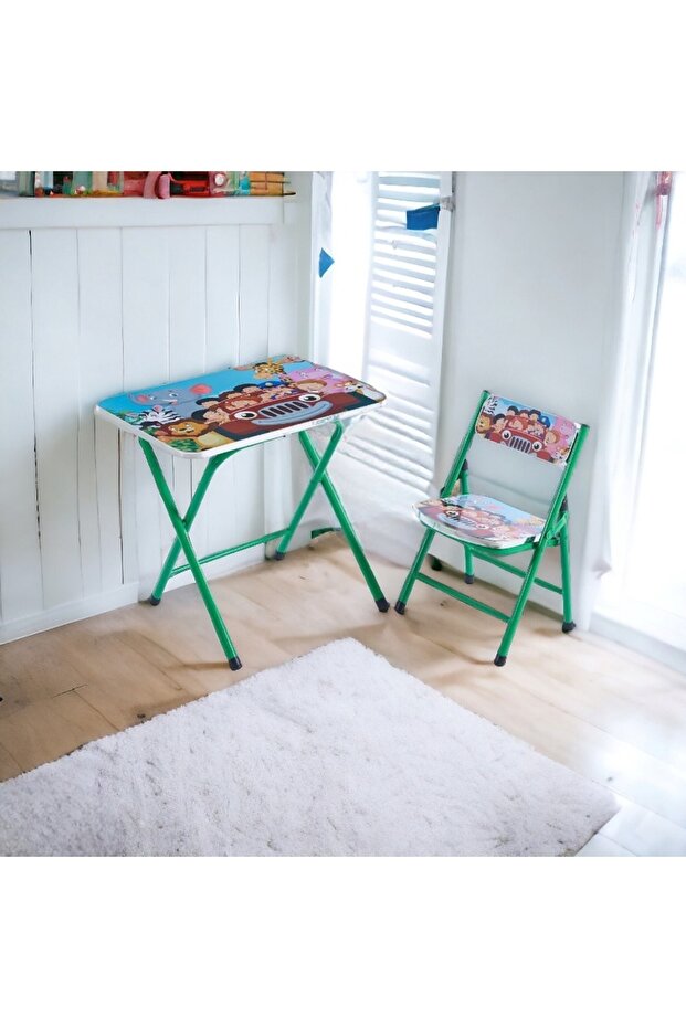 أحدث طاولة وكرسي دراسة قابلة للطي - 2