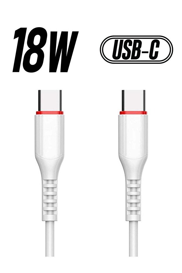 MT10 Type C To C Charging Cable White