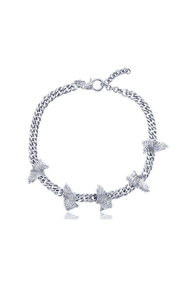 FEATHER CHOKER KOLYE - 1