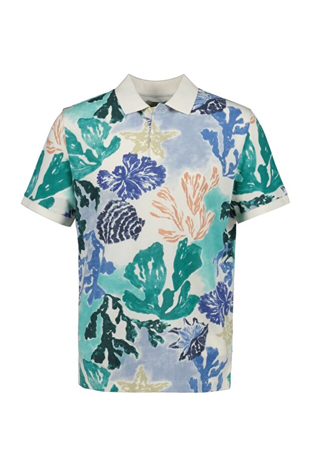 Sea Print Polo