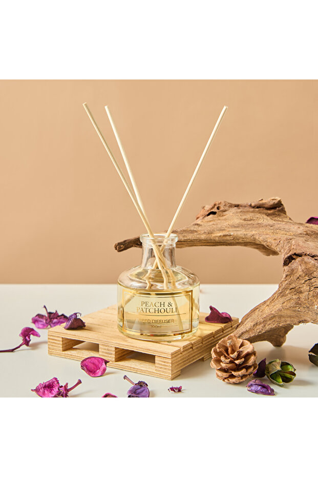 Peach and Patchouli Reed Diffuser - 100 ml - 1