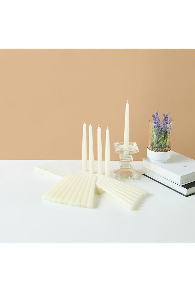 Unscented Taper Candle - Set of 20