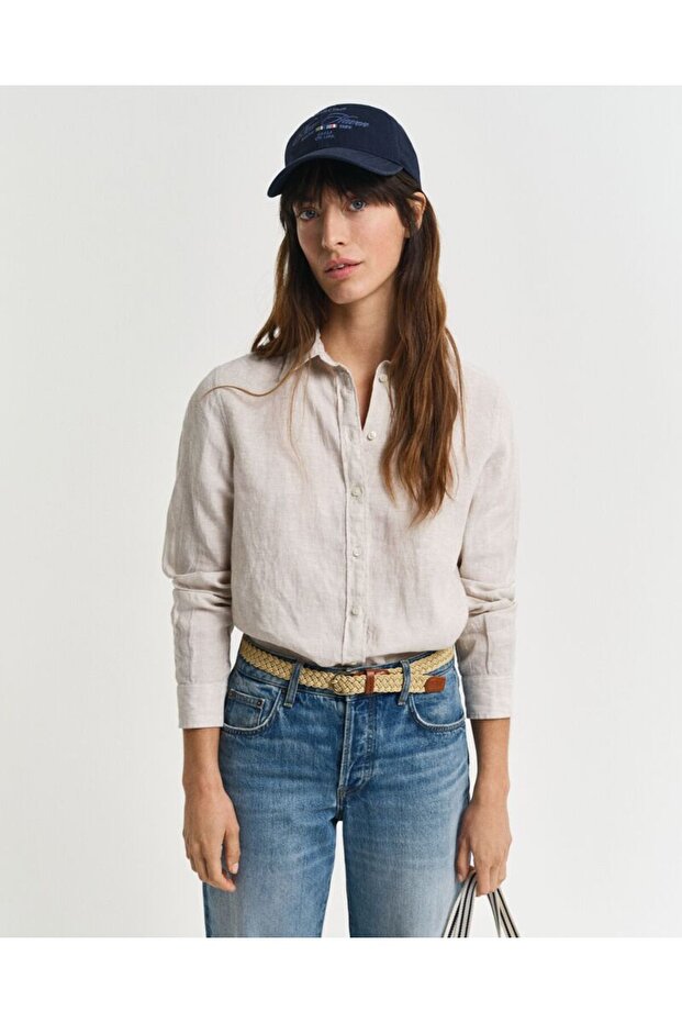 Regular Fit Linen Shirt