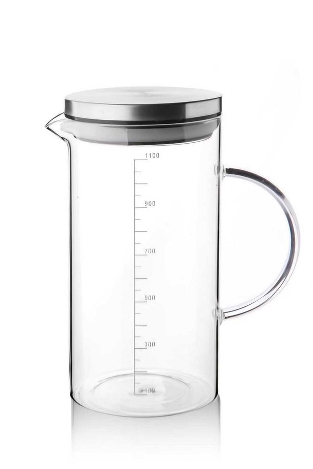 1000 ml Metal Kapaklı Ölçü Kabı MOK01 - 1