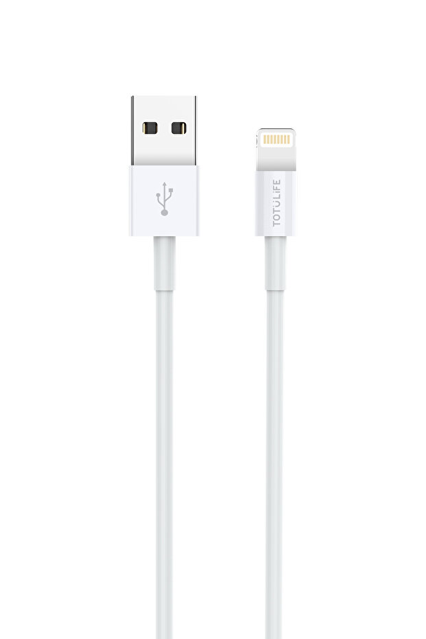 PURE Series USB Type-C Charging & Sync Cable 1M – 2.4A Output, Smart Chip – White