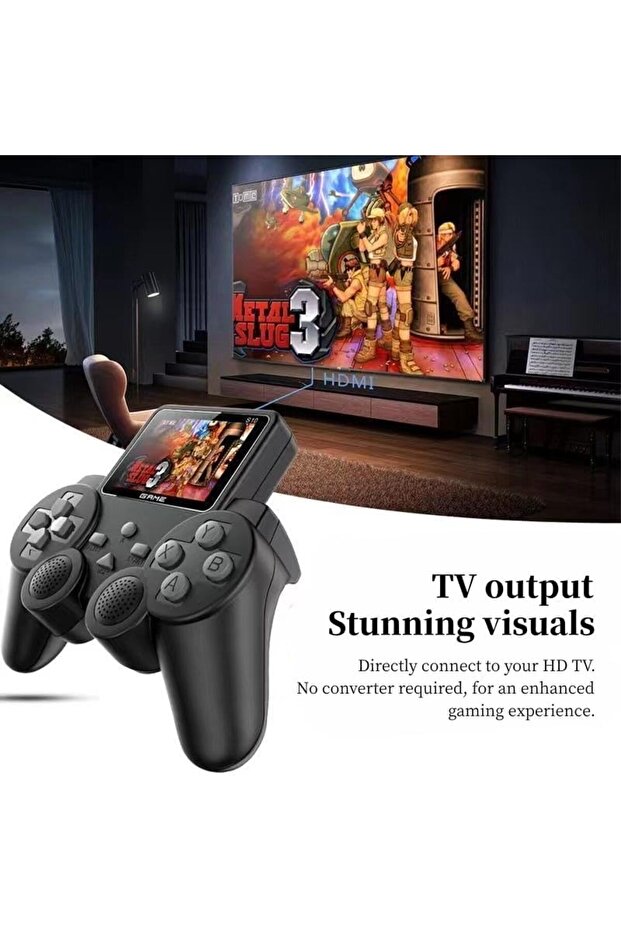 وحدة تحكم الألعاب YU WELL S10 GAMEPAD مزودة بشاشة ملونة عالية الدقة مدمجة مع 520 لعبة كلاسيكية - 8