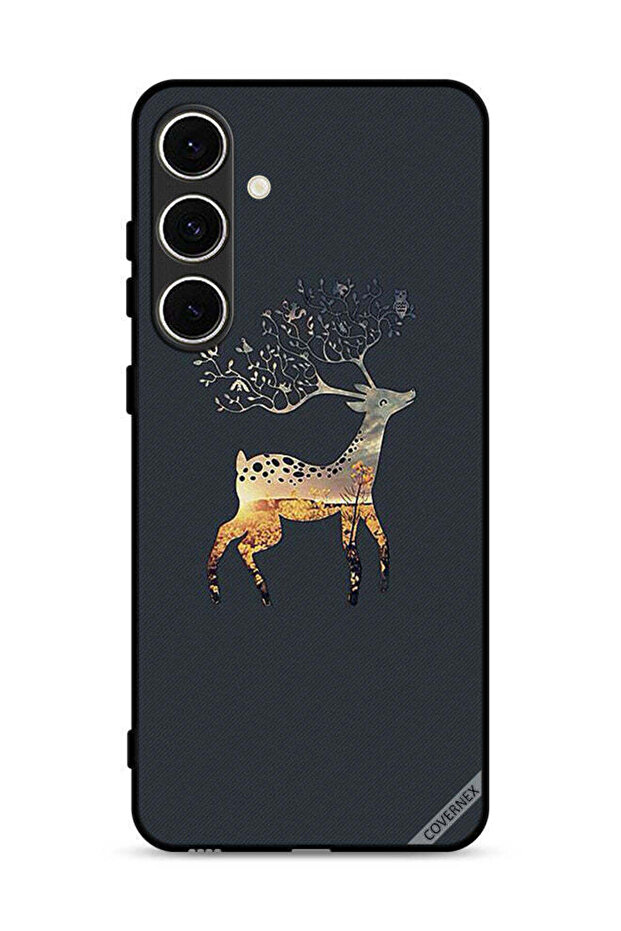غطاء حماية لهاتف سامسونج جالاكسي M56 5G بتصميم غزال