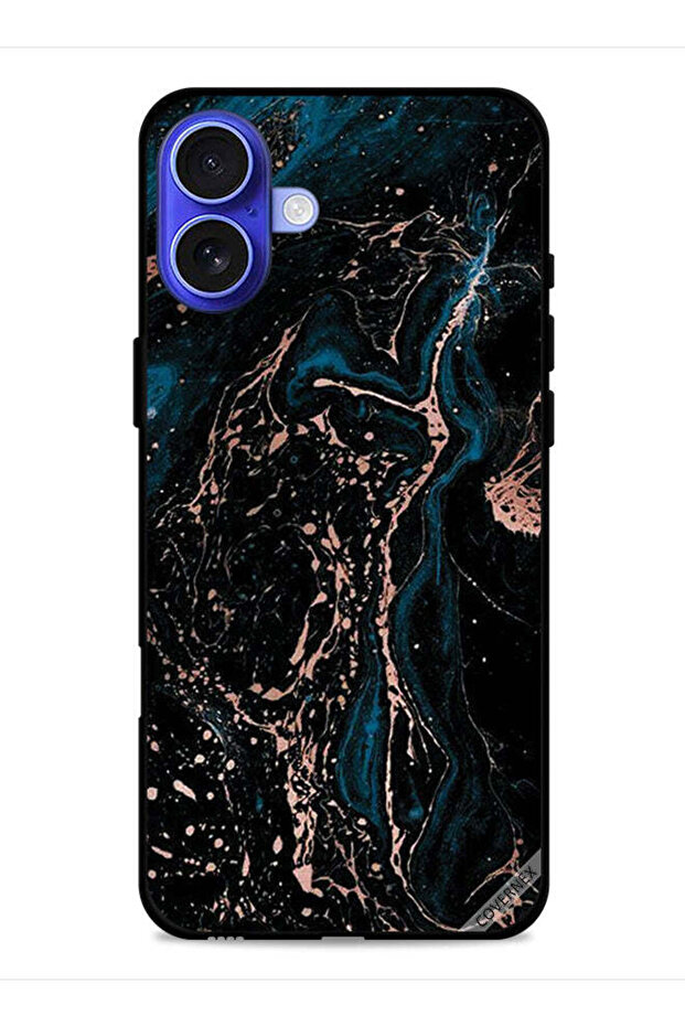 غطاء حماية رخامي لجهاز Apple iPhone 16