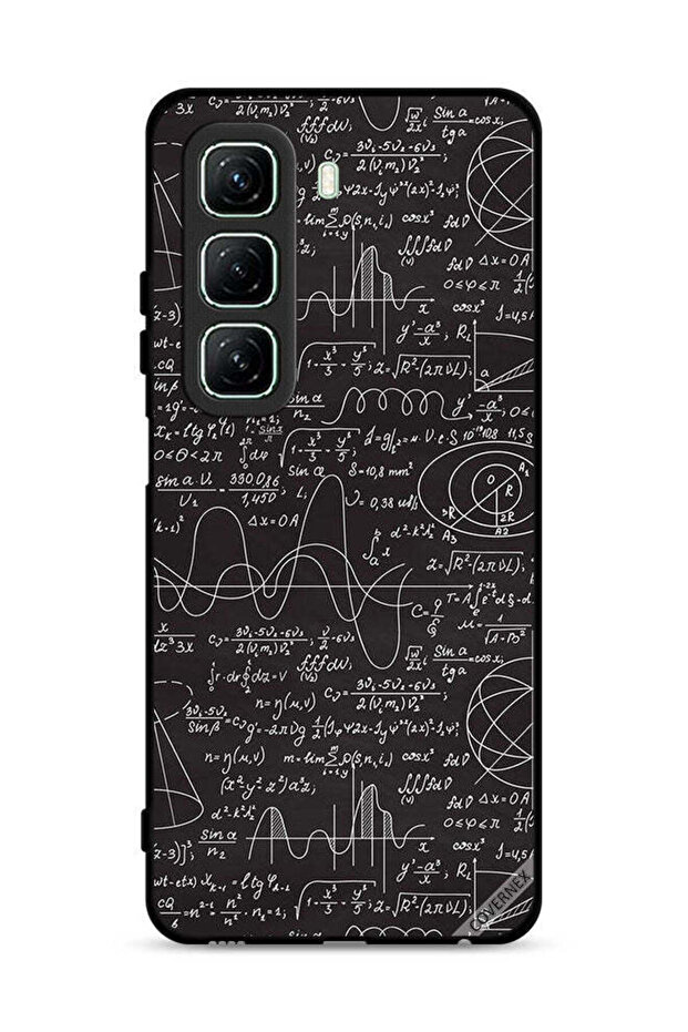 غطاء حماية لهاتف Infinix Hot 50 5G بمعادلات رياضية