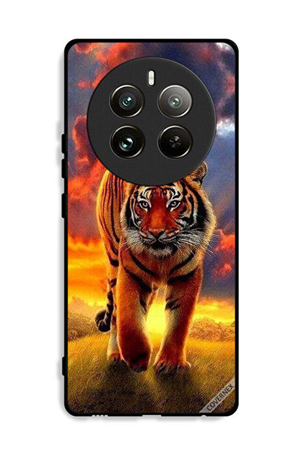 غطاء حماية لهاتف Realme 12 Pro 5G بتصميم الفهد المتحرك