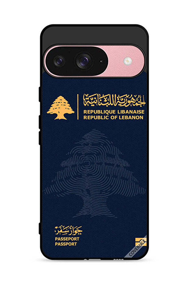 غطاء حماية لجهاز جوجل بيكسل 9 - جواز سفر لبناني