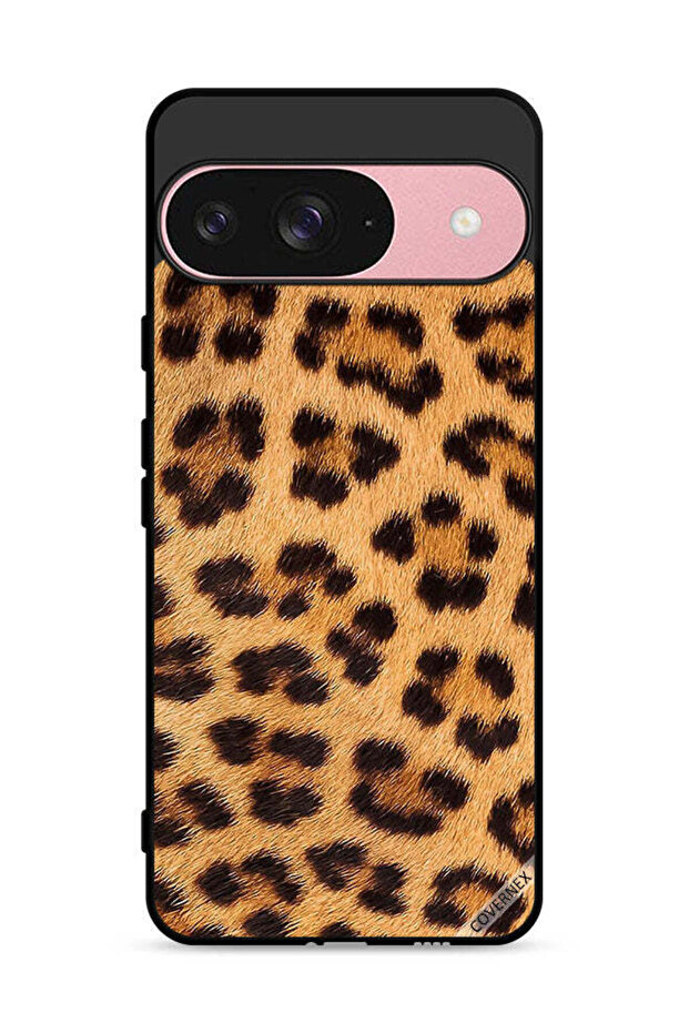 غطاء حماية لجهاز Google Pixel 9 بنقشة جلد النمر - 1