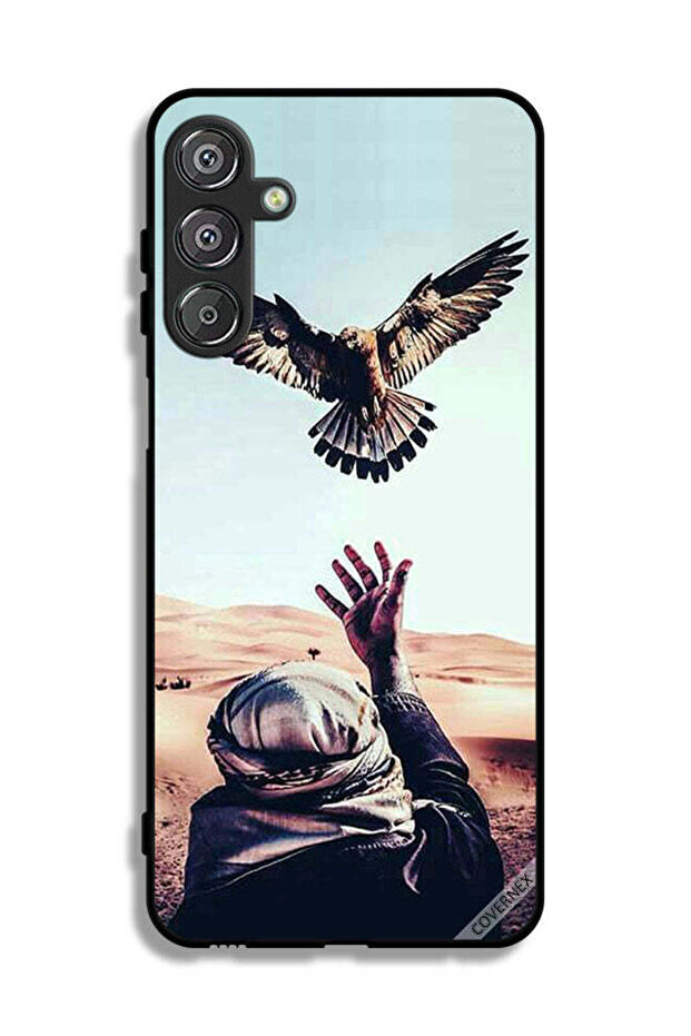 غطاء حماية لهاتف Samsung Galaxy M16 5G بتصميم Eagle Landing