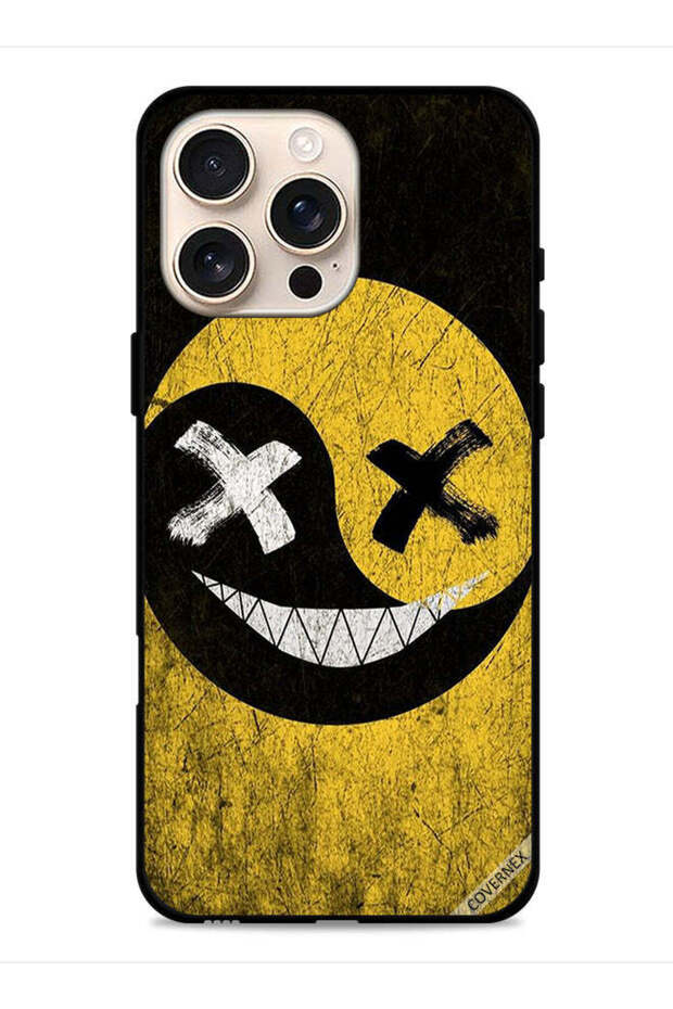 غطاء حماية لجهاز Apple iPhone 16 Pro Max بتصميم وجه مارشميلو