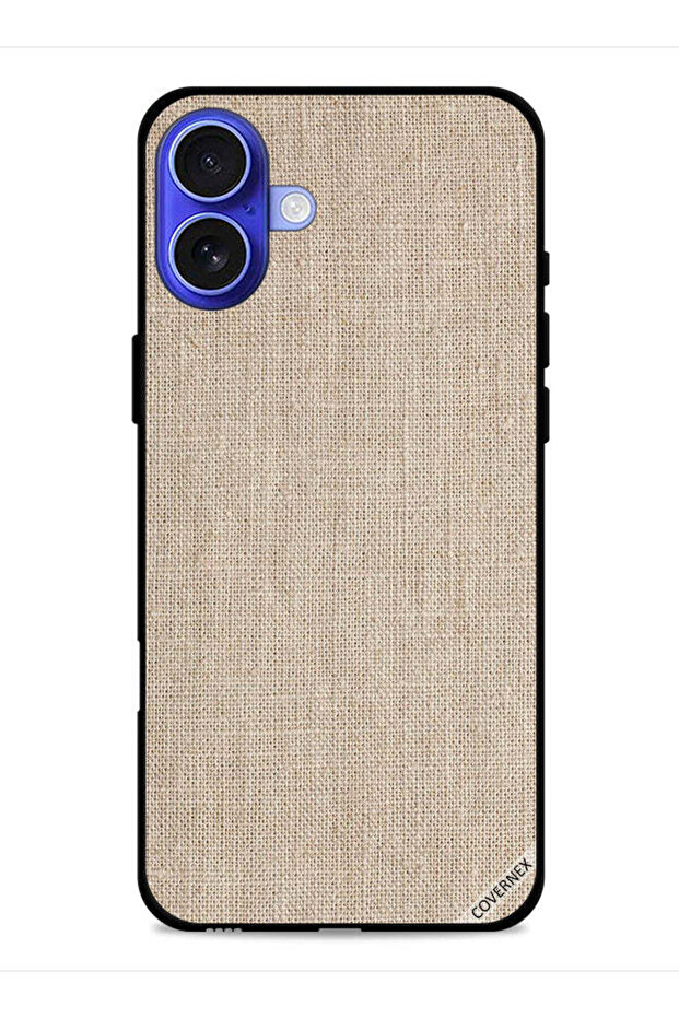 غطاء حماية من القماش الملمس لهاتف Apple iPhone 16
