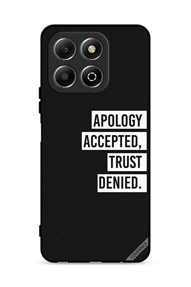 غطاء حماية لهاتف Honor X6b 4G اعتذار مقبول ثقة مرفوضة