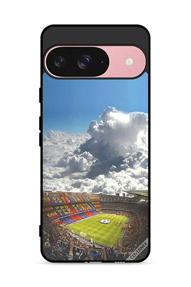 غطاء حماية لجهاز Google Pixel 9 بتصميم ملعب كرة قدم