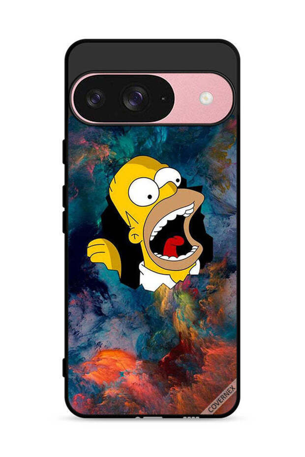 غطاء حماية لجهاز جوجل بيكسل 9 بتصميم سيمبسون - 1