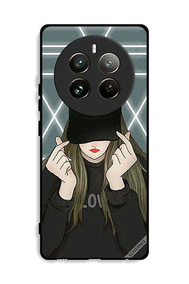 غطاء حماية لهاتف Realme 12 Pro Plus 5G She On Cap