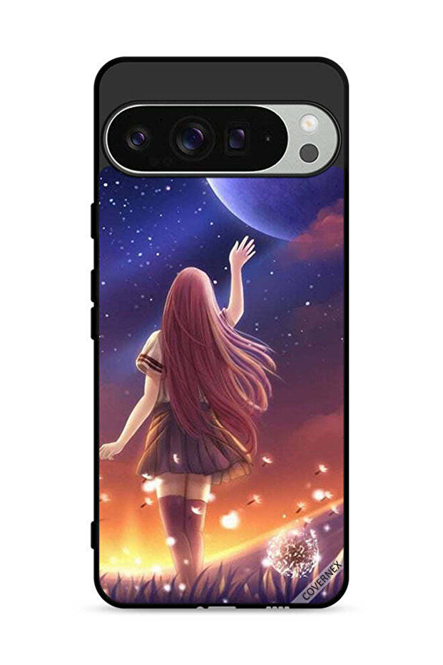 غطاء حماية لجهاز Google Pixel 9 Pro بتصميم القمر المؤثر